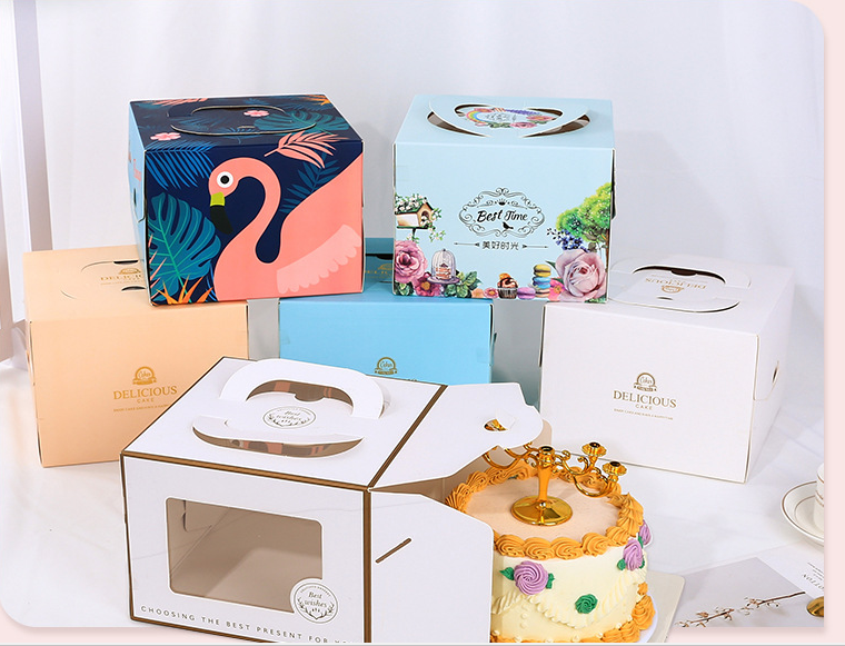 Four common types of cake boxes and their characteristics!